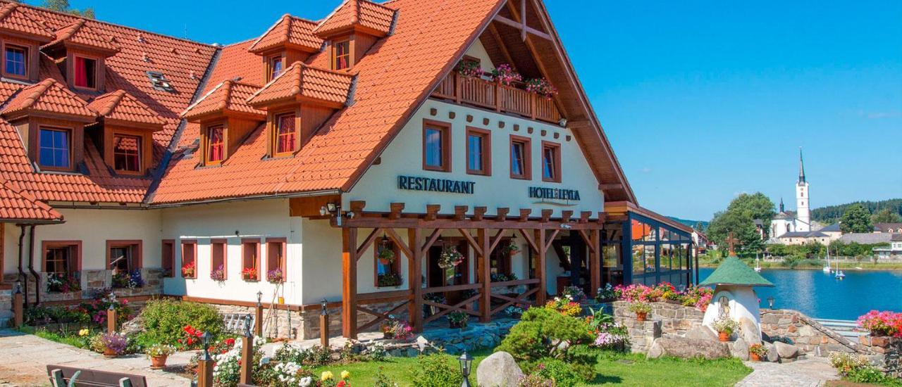 Hotel Leyla Frymburk Esterno foto